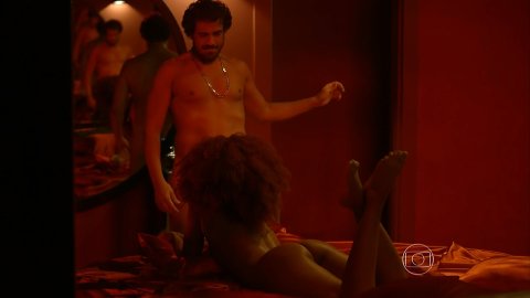 Maria Bia - Sexy Scenes in Sexo e as Negas s01e02 (2014)
