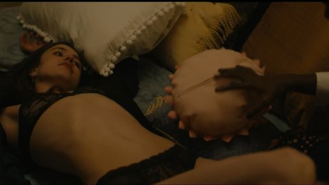 Margaret Qualley, KiKi Layne - Sexy Scenes in Native Son (2019)